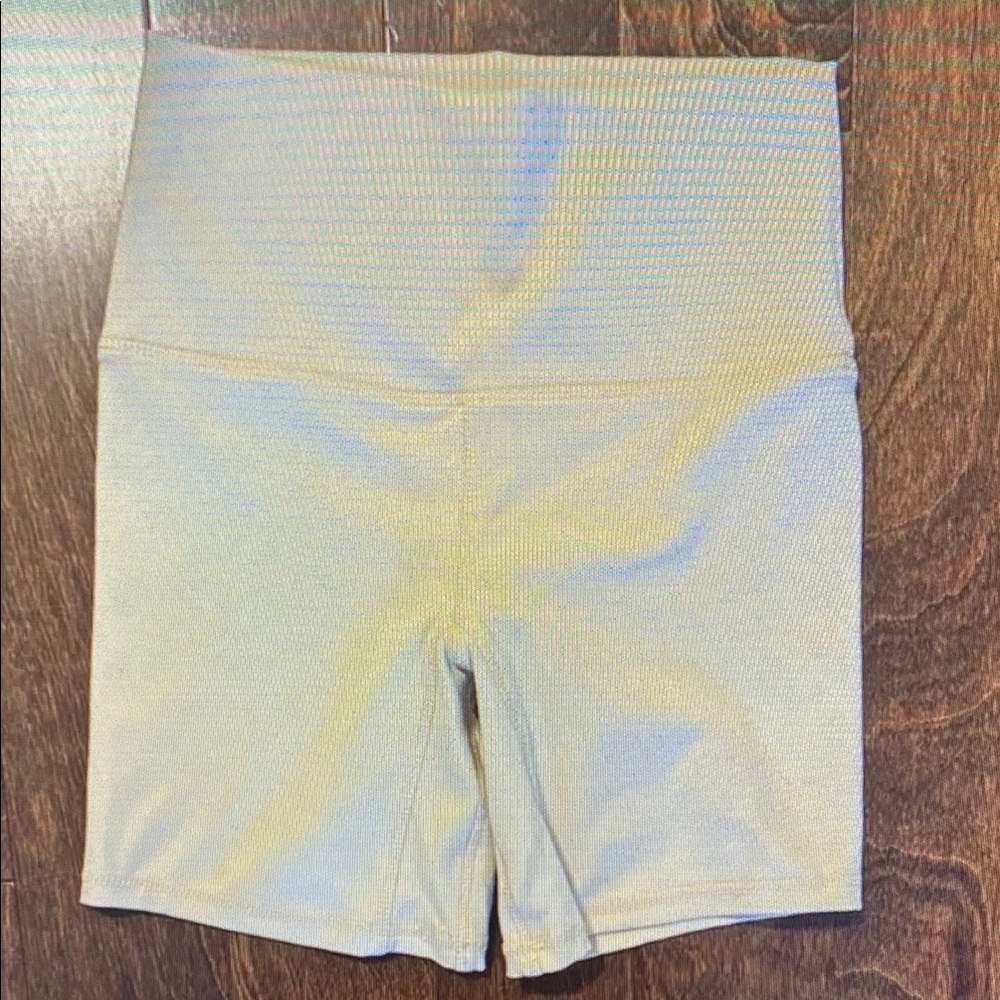 Women's Athletic Shorts in Cream